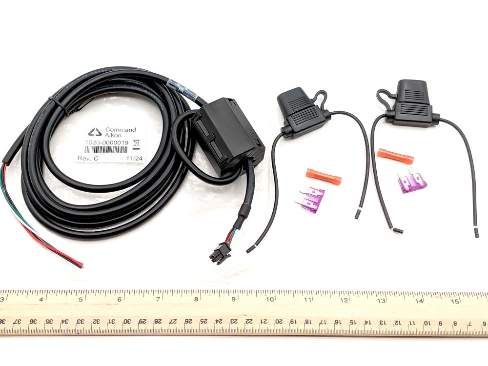 Command Alkon 1020-00000019 Rev C New Genuine Original Power Harness Kit 1037-00000071