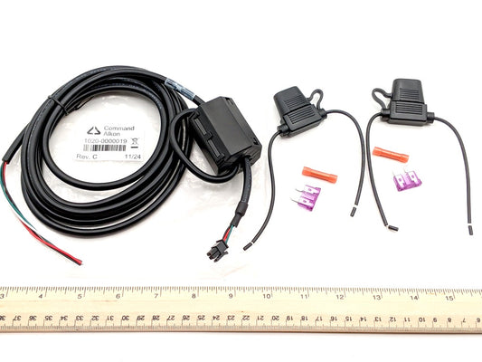 Command Alkon 1020-00000019 Rev C New Genuine Original Power Harness Kit 1037-00000071