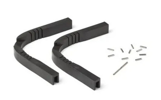 Ambaflex 30010470SKU Upper End Wearguides 85° PA6G Black 189.4 x 183.8 x 24