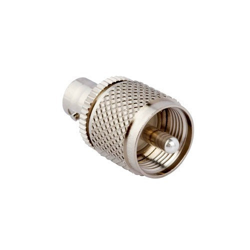 Amphenol RF 031-28 New Genuine Original UHF Plug to BNC Jack Adapter 50 Ω