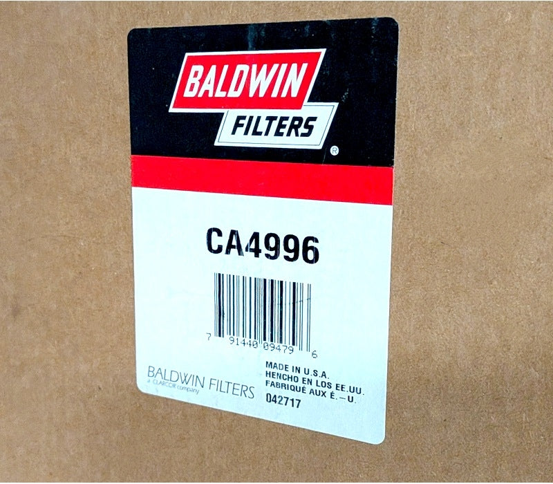 Baldwin CA4996 New Channel Flow Air Filter Element