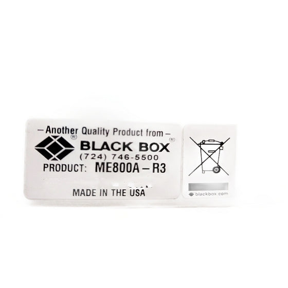 Black Box ME800-R3 High-Performance Ethernet Extender (ME800R3)