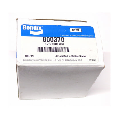Bendix 800370 New Genuine Original SC-3 Single Check Valve