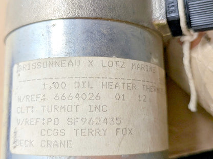 Brissonneau & Lotz BLM 501-4452 New Genuine Original Marine Oil Heater Element