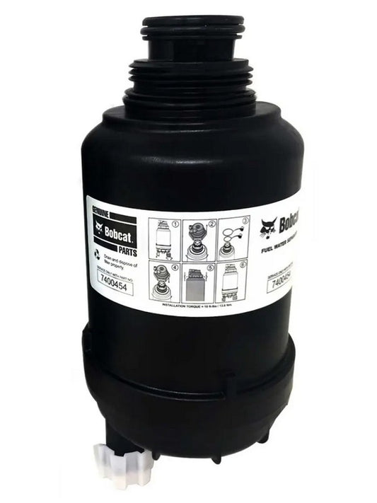 Bobcat 7400454 New Genuine Original Fuel Filter with Water Separator