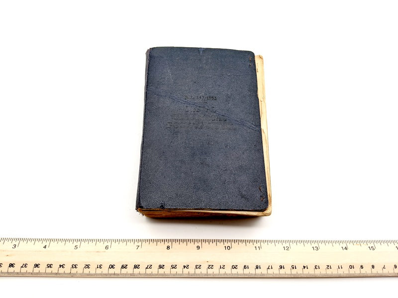 1941 Canadian Naval Electrical Pocket Book B.R. 157 WWII RCN Esquimalt