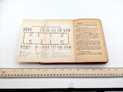 1941 Canadian Naval Electrical Pocket Book B.R. 157 WWII RCN Esquimalt