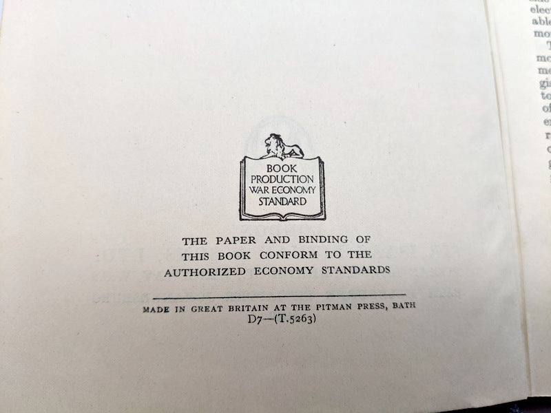 1947 Roget's Dictionary of Electrical Terms 4th Edition Vintage Electrical Engineering Book