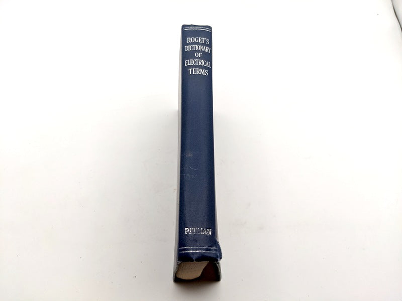 1947 Roget's Dictionary of Electrical Terms 4th Edition Vintage Electrical Engineering Book