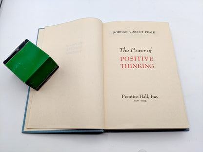 1952 The Power of Positive Thinking Norman Vincent Peale First Edition First Printing Hardcover