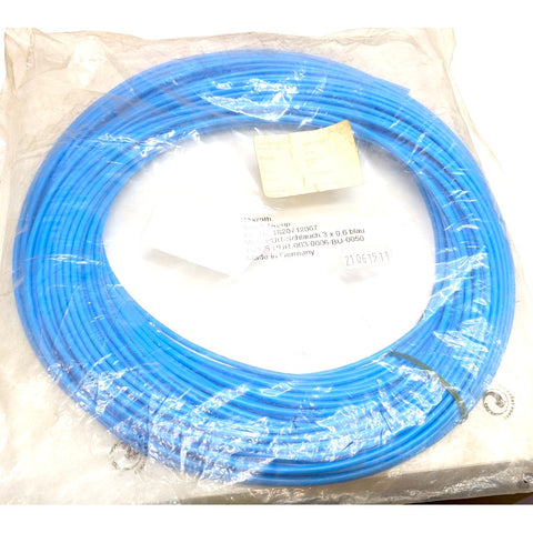Bosch Rexroth Aventics 1820712067 Genuine Original OEM Compressed Air Tubing 50m x 3mm (TU1-S-PUR-003-0060-BU-0050)