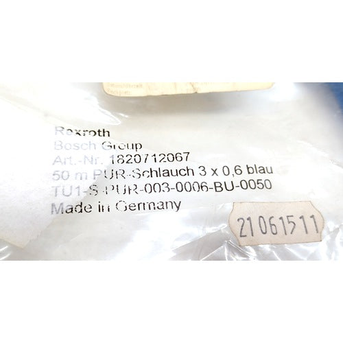 Bosch Rexroth Aventics 1820712067 New Genuine Original Compressed Air Tubing 50m x 3mm