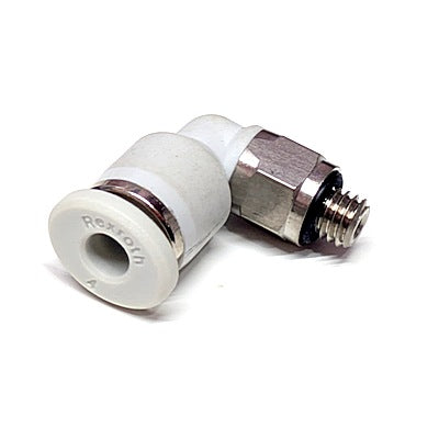 Bosch Rexroth Aventics 2122004050 New Genuine Original Mini Elbow Push-In Fitting M5 to 4mm QR1-S-RVT
