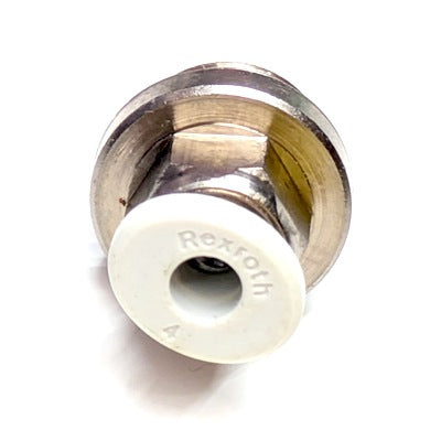 Bosch Rexroth Aventics Genuine Original OEM 2121004140 Straight Push-In Fitting, Pack of 8 (QR1-S-RPN-G014-DA04)
