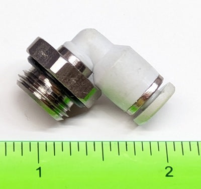 Bosch Rexroth Aventics 2122004140, Pack of 6, New Genuine Original OEM Elbow Fitting (QR1-S-RVT-G014-DA04)