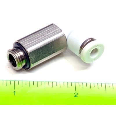 Bosch Rexroth Aventics 2122104180 Genuine Original OEM Elbow Fitting Pack of 10 (QR1-S-RVL-G018-DA04)