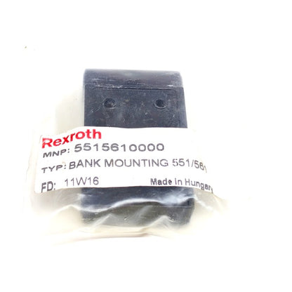 Bosch Rexroth Aventics 5515610000 Genuine Original OEM Bank Mounting 551/561