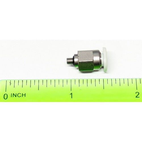 Bosch Rexroth Aventics Genuine Original OEM R412005122 Mini Straight Fitting, Pack of 10 (412005122, QR1-S-MAN-M006-DA04)
