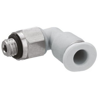 Bosch Rexroth Aventics R412005628 Genuine Original OEM Mini Elbow Fitting Pack of 10 (QR1-S-MVT-M006-DA04)