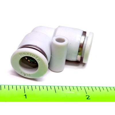 Bosch Rexroth Aventics Genuine Original OEM R432000210 Pneumatic Push-in Union Elbow Fitting 5/16, Pack of 5 (432000210, QR1-S-RVK-D516)