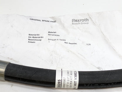 Bosch Rexroth Aventics R916438285 Hydraulic Hose 11.75 x 0.5 inch, 1349 PSI (916438285)