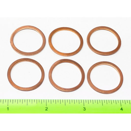 Bosch Rexroth Aventics R916462053 Genuine Original OEM Copper Seal, Pack of 6 (916462053)