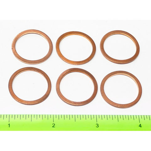 Bosch Rexroth Aventics R916462053 Genuine Original OEM Copper Seal, Pack of 6 (916462053)
