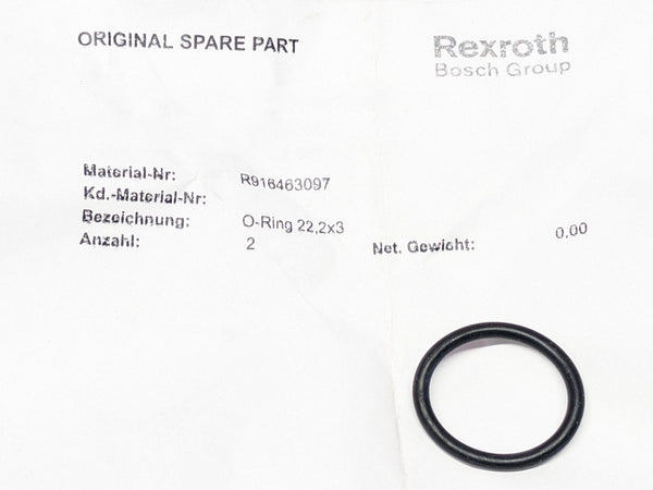 Bosch Rexroth Aventics R916463097 Genuine Original OEM Seal O-Ring, Pack of 5 (916463097)