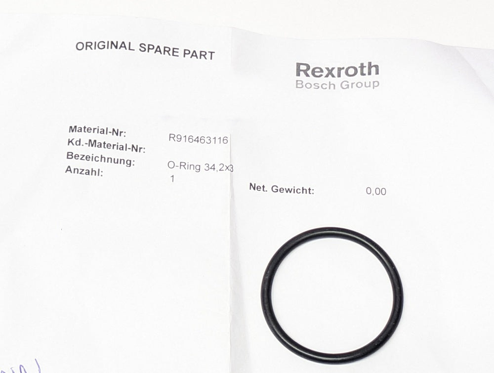 Bosch Rexroth Aventics R916463116 Genuine Original OEM Seal (916463116)
