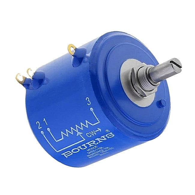 Bourns 3400S-1-102 New Genuine Original Precision Potentiometer 1 kΩ 10-Turn Wirewound Panel-Mount