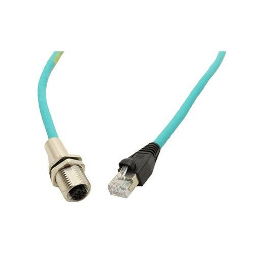 Brad Connectivity Molex 1300580125 New Genuine Original Ultra-Lock D-Code M12 to RJ45 Ethernet Adapter Cable