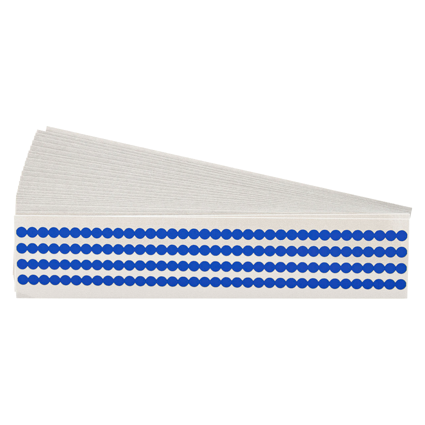 Brady QD-25-BL-PK 49311 New Genuine Original Quik Dots Vinyl Markers, Pack of 25 sheets