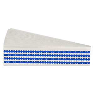 Brady QD-25-BL-PK 49311 New Genuine Original Quik Dots Vinyl Markers, Pack of 25 sheets