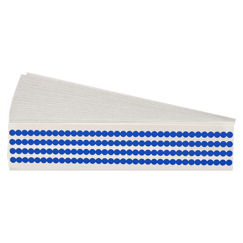 Brady QD-12-BL-PK 49311 New Genuine Original Quik Dots Vinyl Markers, Pack of 12 sheets