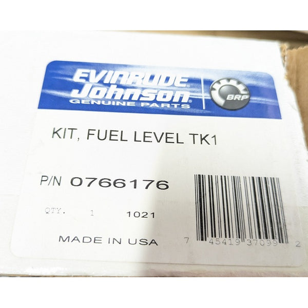 BRP/OMC/Evinrude/Johnson 0766176 Genuine Original OEM Fuel Level Kit TK1, Black