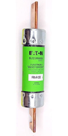 Bussmann FRN-R-100 100A Fusetron Dual Element Time-Delay Current Limiting Fuse