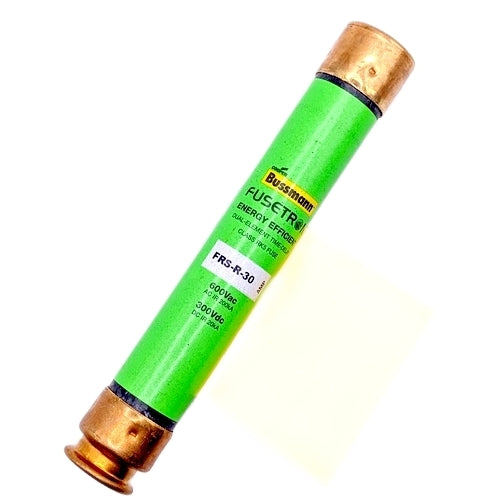 Eaton Bussmann FRS-R-30 Class RK5 fuse, time-delay, dual-element, current limiting fuse, 30 A