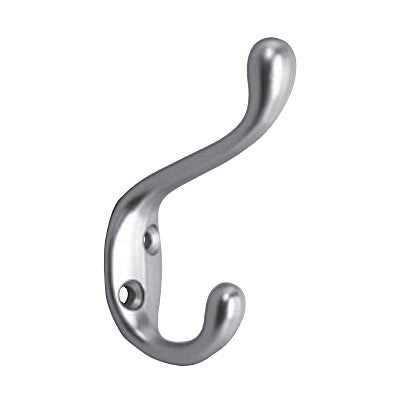 Canaropa 3543 C26D Traditional Coat & Hat Hook, Zinc Diecast, Box of 10