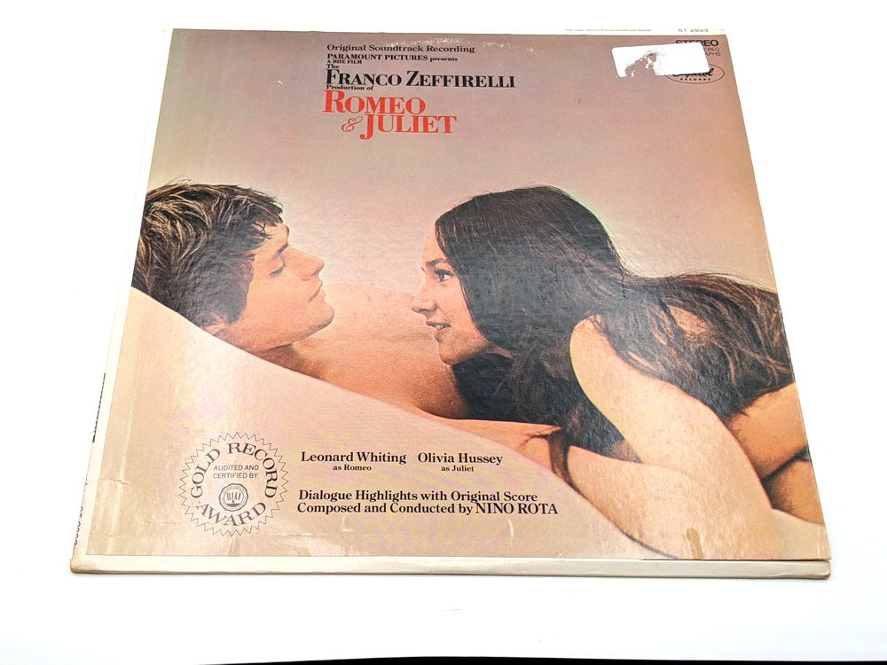 Vinyl LP, Romeo & Juliet Soundtrack, Capitol Records, ST-2993