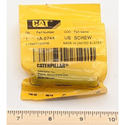 Caterpillar 1A-0744 New Genuine Original Adjusting Rocker Arm Valve Screw