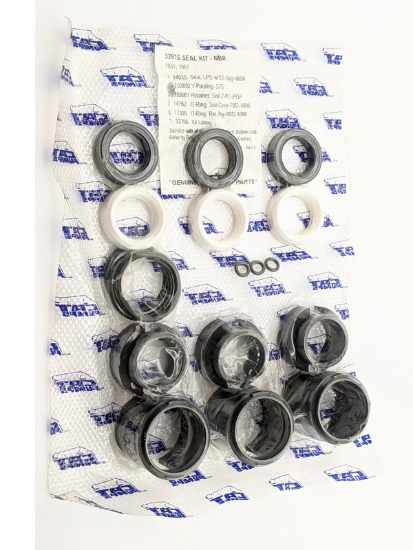 CAT Pumps 33916 Seal Kit NBR, Genuine Original OEM for 1051 & 1057 Pumps
