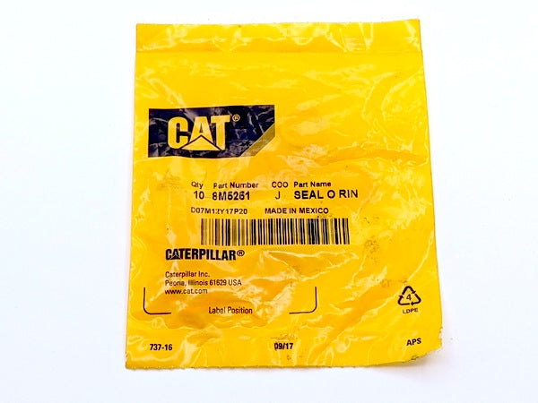 CAT Caterpillar 8M-5251, Pack of 10, Genuine Original OEM O-Ring Seal