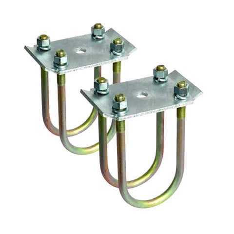 C.E. Smith 23002 Axle Tie Plate Kit for 2-3/8" Round Trailer Axle