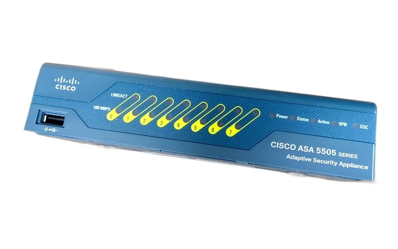 Cisco ASA5505-BUN-K9 V12 New Genuine Original ASA 5505 10-User Firewall