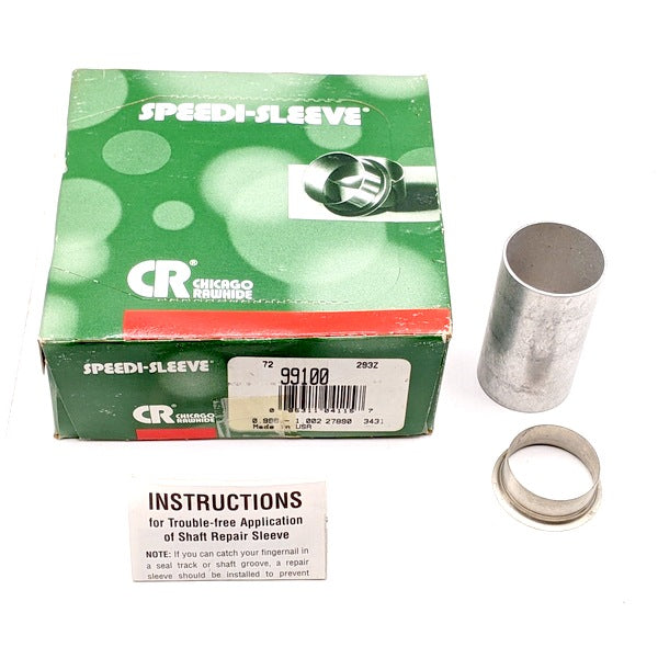 SKF 99100 New Genuine Original CR Seals Speedi-Sleeve for Shafts 25.35-25.45mm