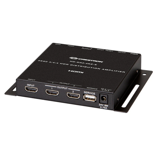 Crestron HD-DA2-4KZ-E 1:2 HDMI Distribution Amplifier 4K60, Used Very Clean, Guranteed Working