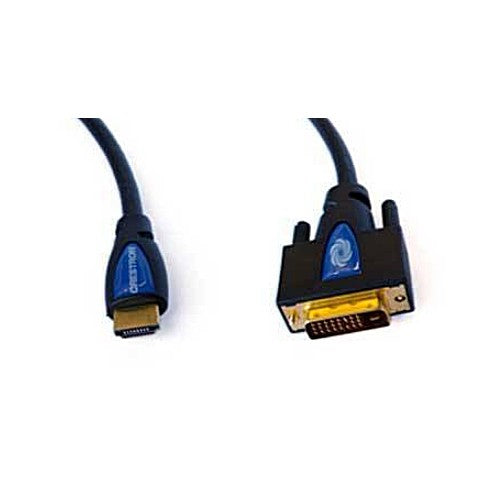 Crestron® CBL-HD-DVI-6 Certified HDMI® to DVI Interface Cable, 6 ft (CBLHDDVI6)