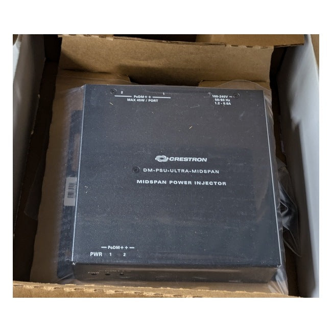 Crestron DM-PSU-ULTRA-MIDSPAN DigitalMedia™ Ultra Midspan PoDM++ Injector (6507998)