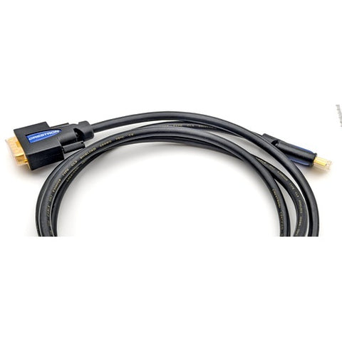 Crestron® CBL-HD-DVI-12 Certified HDMI® to DVI Interface Cable, 12 ft (CBLHDDVI12, 6503572)