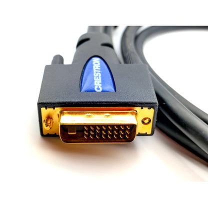 Crestron® CBL-HD-DVI-12 Certified HDMI® to DVI Interface Cable, 12 ft (CBLHDDVI12, 6503572)